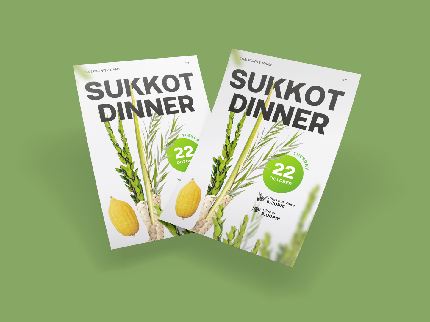 Sukkot Dinner